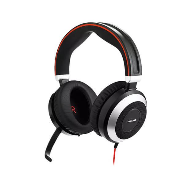 Jabra Evolve 80 UC Stereo Corded PC Headset Jabra 7899829209 Headset Store Jabra Evolve 80 UC Stereo Corded PC Headset Jabra 7899829209 Headset Store